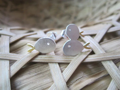 Boucles d'oreilles famille poisson mignon en argent Sterling 925 pour femmes, cadeau hypoallergénique, bijoux en argent Sterling