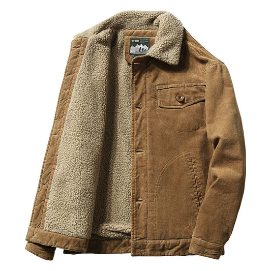 Parkas 2024 décontracté hiver Cargo épais veste hommes coupe-vent chaud rembourré Plus velours pardessus mode manteau d'extérieur surdimensionné