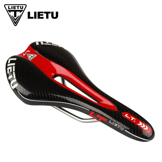 LIETU – Selle VTT en Fibre de Carbone, Coussin Imperméable et Anti-choc pour Vélo de Route