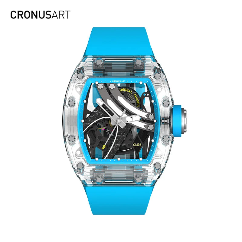 Kronos Art RM Style – Montre Mécanique Homme à Cadran Squelette & Boucle Papillon