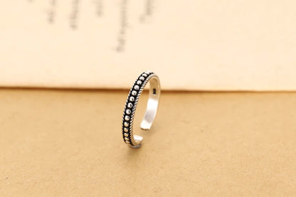 Bagues ouvertes G en argent Sterling 925 de Style rétro pour femmes, accessoires de bijoux Vintage