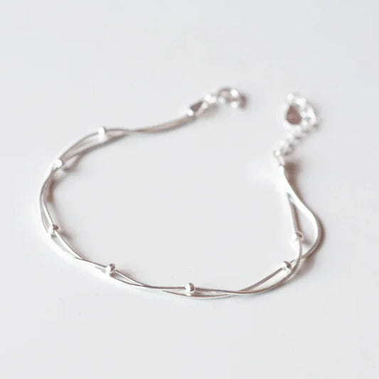 Nouveaux bijoux à la mode, beaux Bracelets en argent Sterling 925, cœur rouge, personnalité Simple, doux
