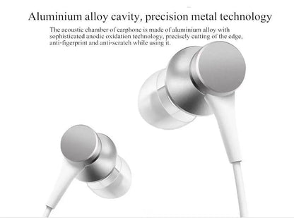 Original Xiaomi casque Mi Piston 3 dans l'oreille frais 3.5mm fil contrôle écouteur musique stéréo micro pour Huawei Xiaomi Smartphone