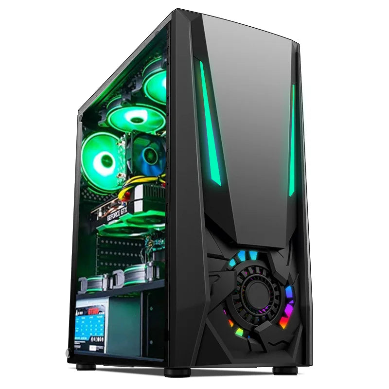PC Gamer Personnalisé AOTESIER – AMD A8-7680, 8/16 Go RAM, SSD 120-500 Go, Mini PC de Jeu et Bureau