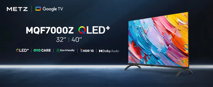 METZ MQF7000Z Smart TV OLED QLED – Google TV avec Eyecare 3.0