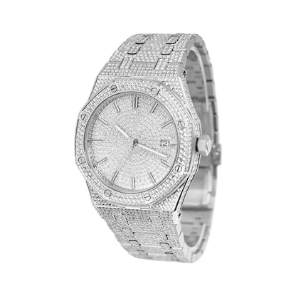 Luxury Diamond Watch – Japanese Seiko NH35 Mechanical Movement – In Stock at ParisPetitPrix.com