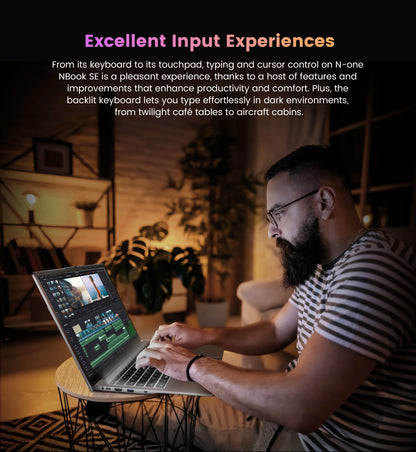N-one-Ordinateur portable Nbook SE, AMD Ryzen 7, 5825U, DDR4, 16 Go + 16 Go + 1 To, SSD, Windows 11Pro, 15.6, Indedied Notebook, Tourists Band Dehider Gaming Compute