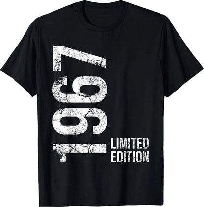 👕 T-shirt Vintage 58ème Anniversaire – Personnalisable Unisexe