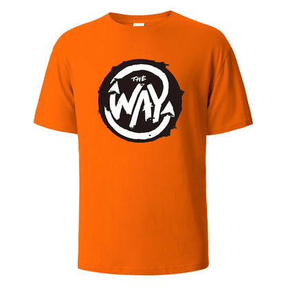 T-shirt Imprimé “The Way” – Homme & Femme, Streetwear Décontracté