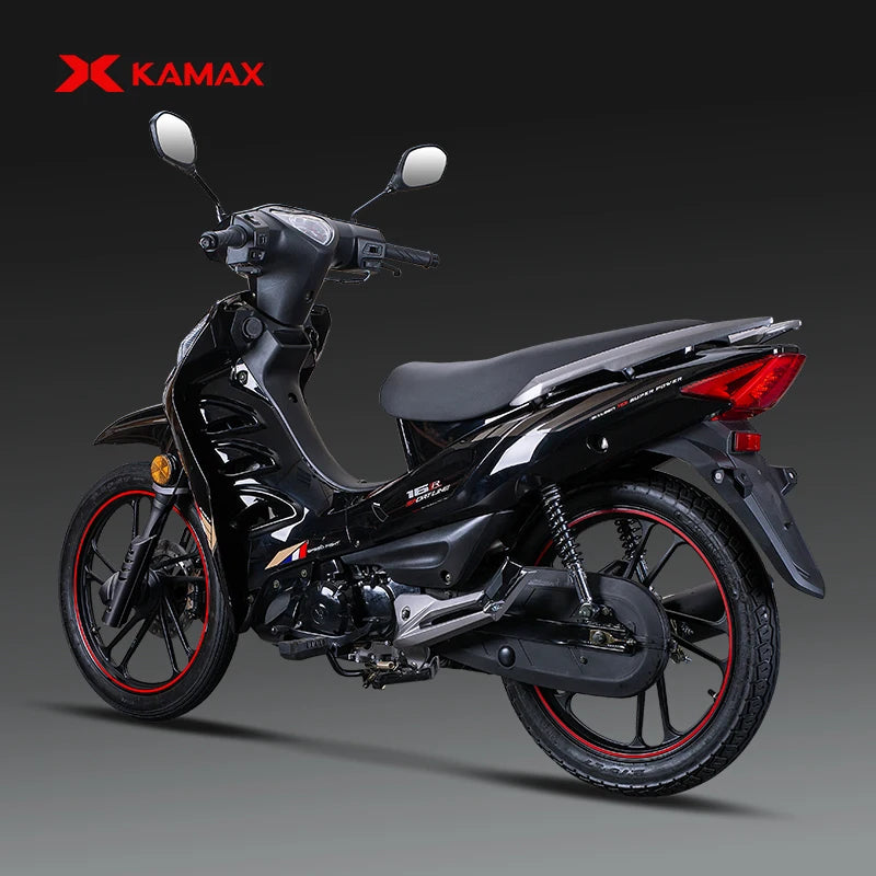🏍️ KAMAX 110CC Cub 16R – Moto Sous-Bone avec Freins à Disque