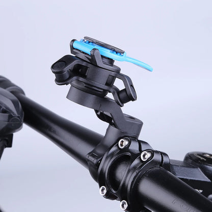 Support Téléphone Vélo Guidon – Amortisseur Antichoc, Universel, Détachable et Facile à Installer (VTT, Moto, Scooter)