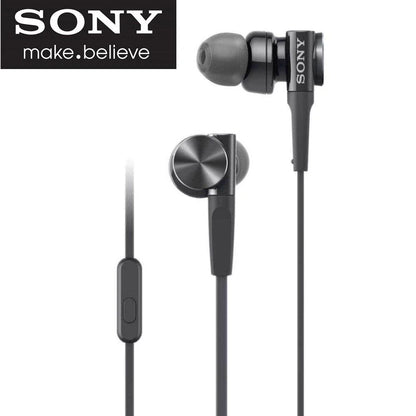 Écouteurs Intra-Auriculaires Sony MDR-XB75AP Extra Bass avec Micro, Filaires 3.5mm et ANC Premium