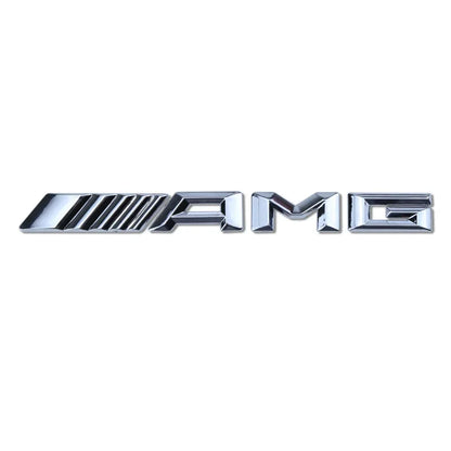 Autocollant de coffre d'emblème de lettre arrière de voiture en métal 3d, pour Mercedes benz AMG C E S GLE CLC classe W204 W203 W205 W124 W221 W213 W212