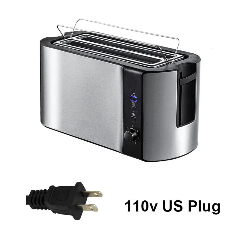 Grille-pain multifonction DMWD 4 tranches – Toaster, Sandwich &amp; Gaufrier