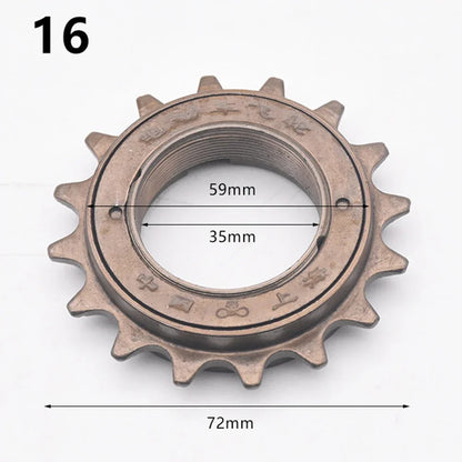 Pignon de roue libre vélo 12x18 – 8 vitesses, fibre de carbone, durable et léger