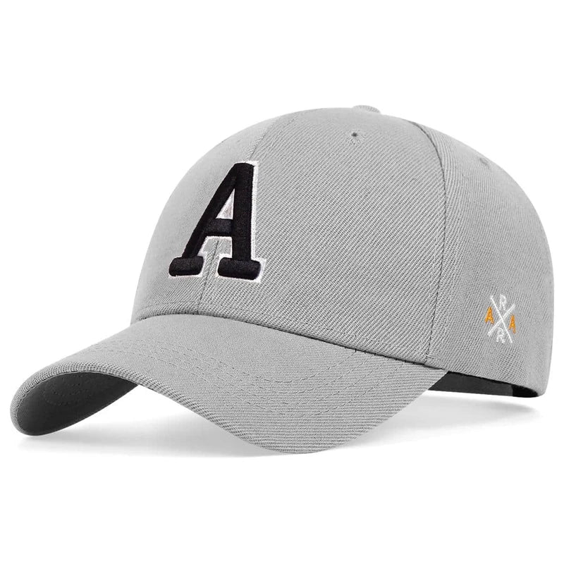 Casquette Baseball Unisexe Lettres Brodées Ar Réglable Protection Solaire Printemps/Automne