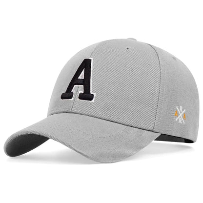 Casquette Baseball Unisexe Lettres Brodées Ar Réglable Protection Solaire Printemps/Automne