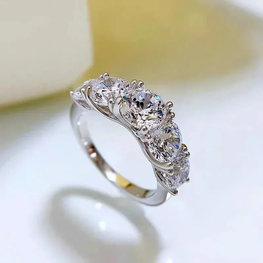 Bague Femme Mariage Or Blanc 18K avec Diamant – Certificat GRA