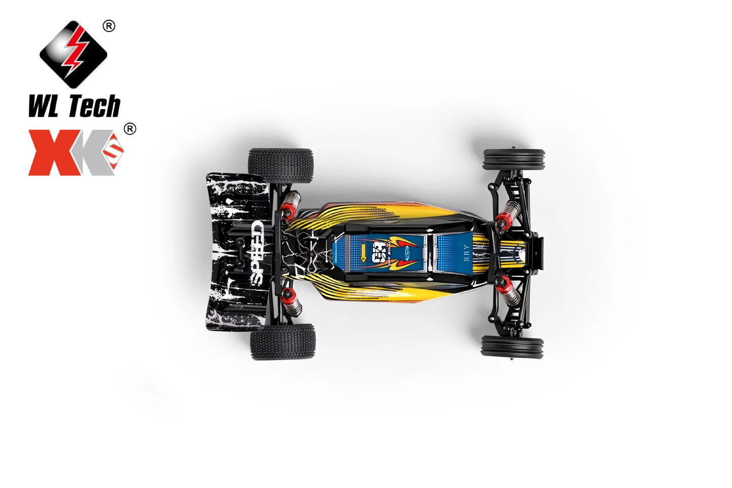 Wltoys 244016 Voiture RC 1:24 – Télécommandée électrique haute vitesse, batterie lithium incluse