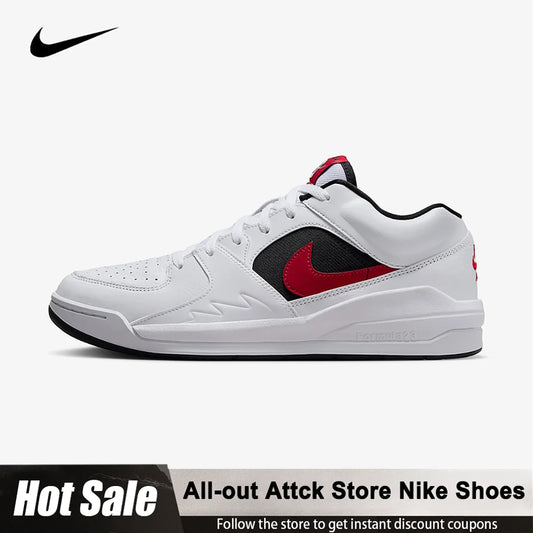 Nike Jordan Stadium 90 chaussures de basket-ball de sport pour hommes DX4397-116 léger polyvalent rembourré rétro chaussures décontractées confortables