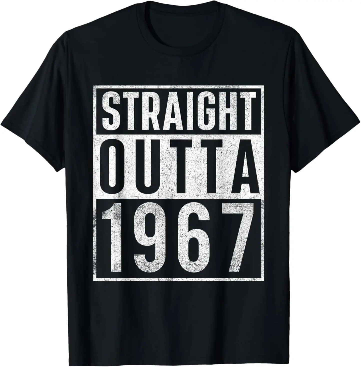 👕 T-shirt Vintage 58ème Anniversaire – Personnalisable Unisexe