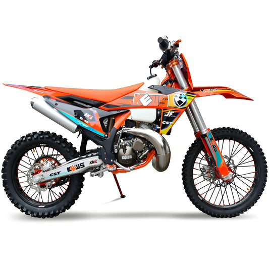 KEWS K23 MT250 250cc moto-cross tout-terrain refroidi à l'eau motos tout-terrain 2 temps avec arbre d'équilibre Motocross Enduro