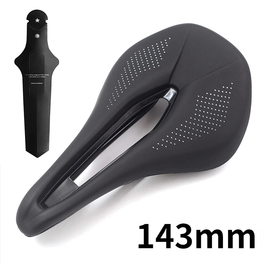 Selle de vélo Power Comp 143mm – Confort route & VTT pour hommes et femmes – Accessoire cyclisme NAPLUD