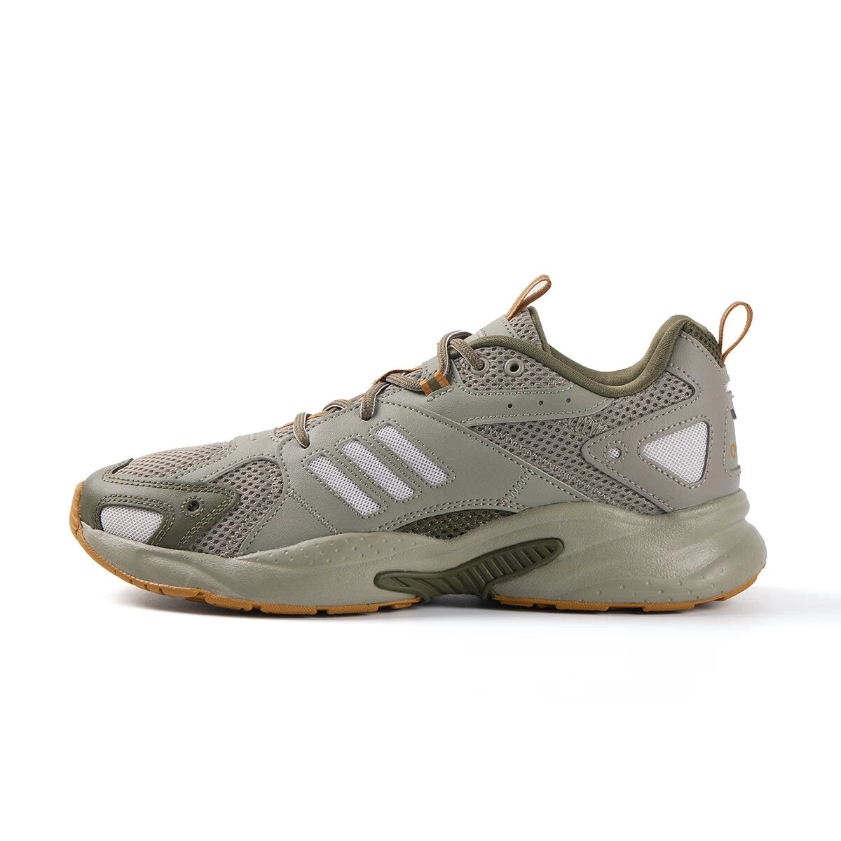 Adidas JZ RUNNER Retro – Baskets Unisexe Respirantes avec Accents Verts