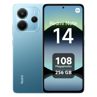 Xiaomi Redmi Note 14 – 6,67" AMOLED, 6/8 Go RAM, 128/256 Go, Triple Caméra 108MP