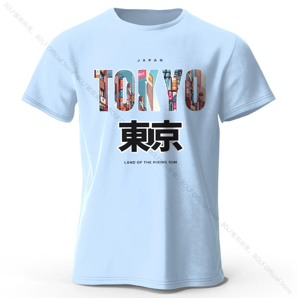 👕 T-shirt Homme BOLF 100 % Coton – Confort &amp; Style Sport Casual