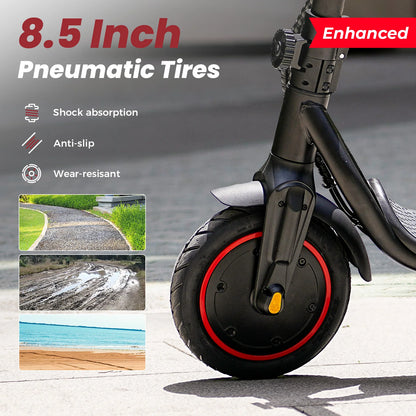 ISCOOTER W5 – Scooter Électrique Pliable 350W, 36V, Pneus Gonflables 8,5"  Description produit :