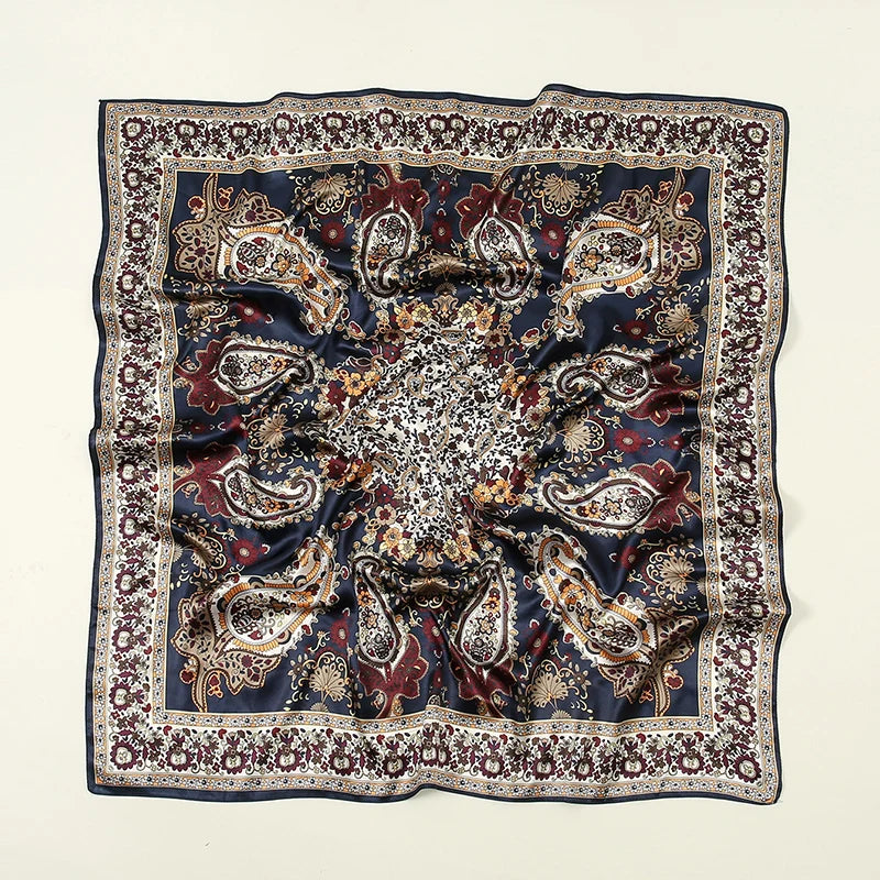 🧣 Foulard Carré Léopard LMLAVEN – Chic, Rock & Multifonction