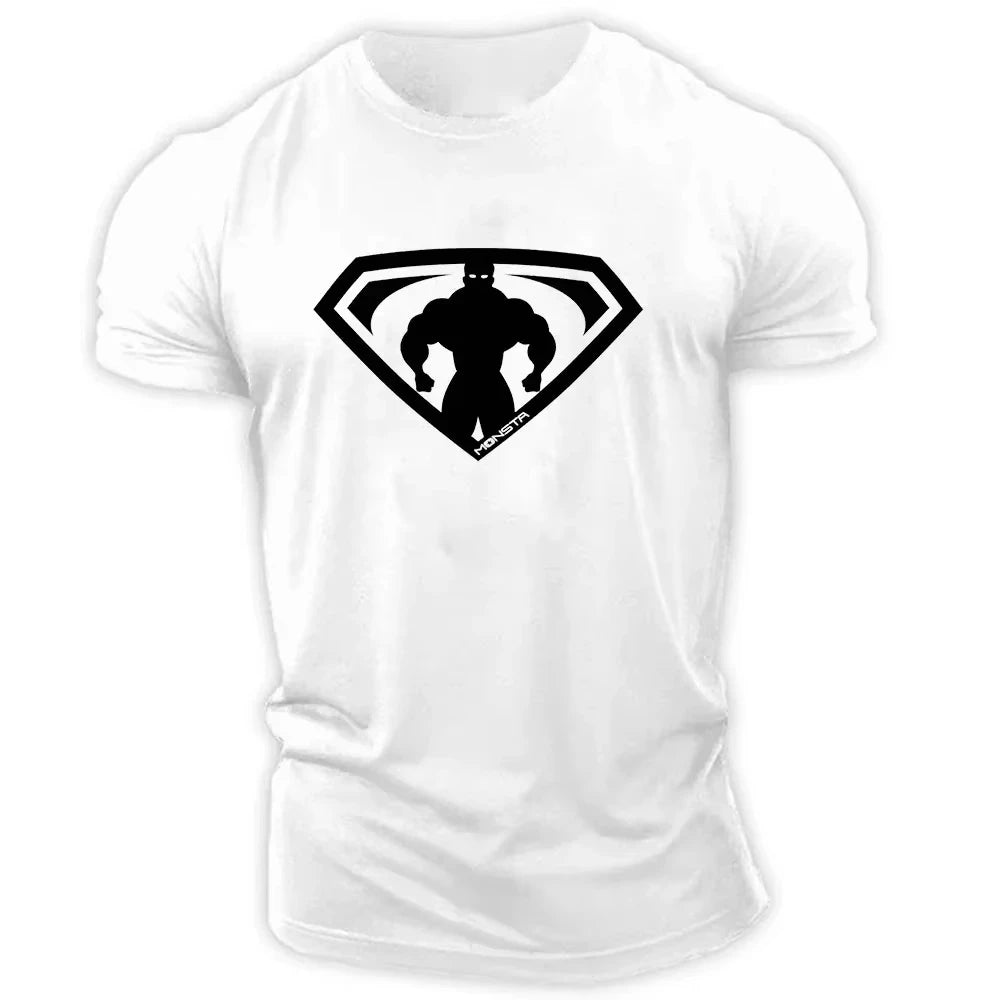 Été nouveau Style de sport décontracté 2d dessin animé imprimé hommes T-Shirt à manches courtes col rond T-Shirt ample et confortable hommes T-Shirt