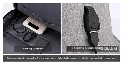 Sac à Dos Business Unisexe en Nylon 20-35L – Élégant et Durable