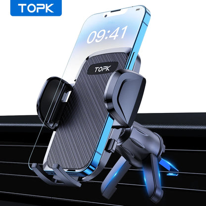 TOPK Universal Car Bracket Gravity Auto Phone Holder