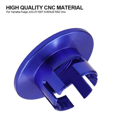 Couvercle de commutateur d'allumage de moto en alliage d'aluminium, couvercle de protection de commutateur à clé, anneau de verrouillage pour Yamaha Fuego JOG ZY100T AVENUE RSZ Vino