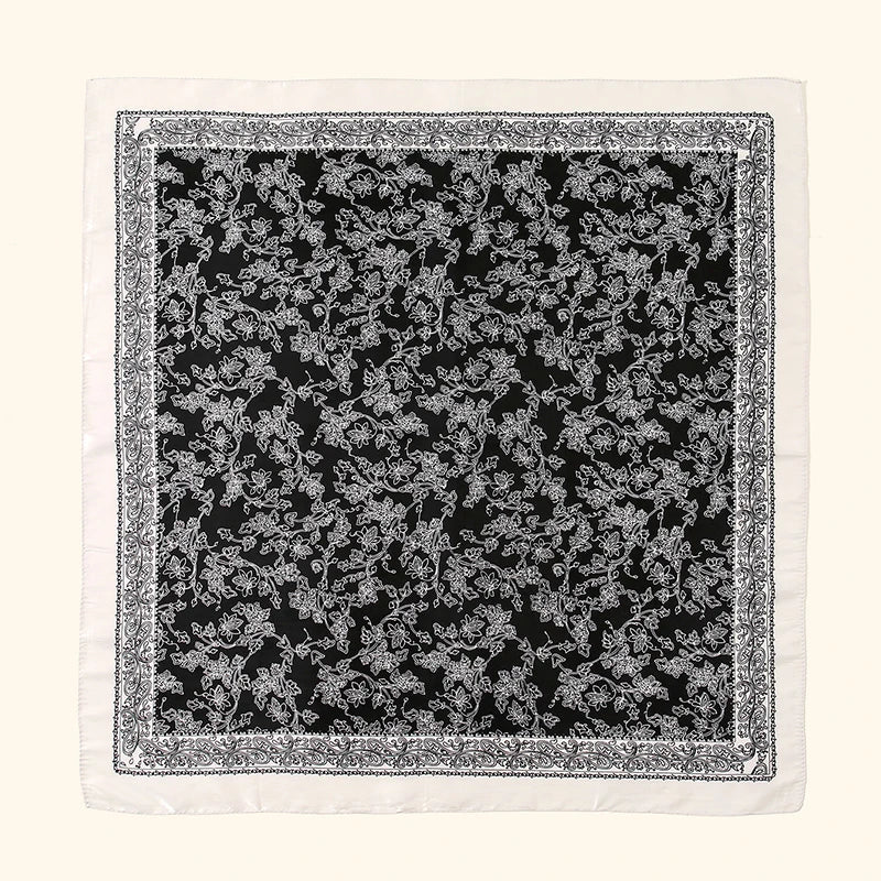 🧣 Foulard Carré Léopard LMLAVEN – Chic, Rock & Multifonction