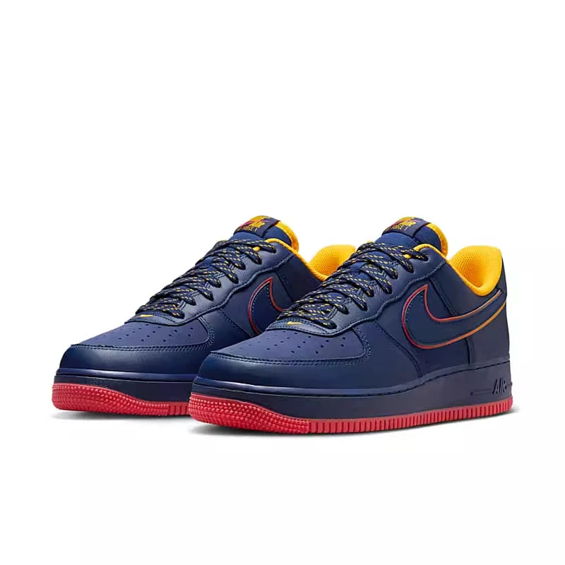 Nike Air Force 1 Low Navy – Chaussures de Skateboard et Basket pour Homme (HV5752-410)
