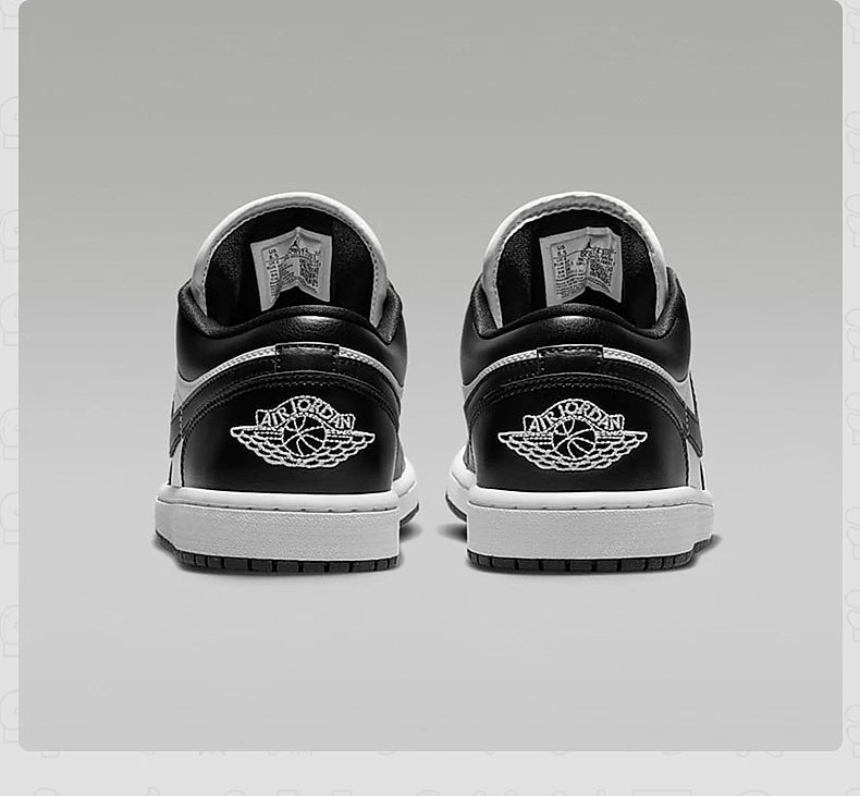 Nike chaussures pour hommes et femmes Air Jordan 1 AJ1 noir et blanc Panda chaussures de skate rétro coupe basse et chaussures de basket-ball