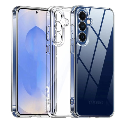 Coque Souple Transparente Antichoc – Anti-Rayures, Anti-Dérapante et Anti-empreintes pour Samsung Galaxy S25 / S24 / S23 / S22 / S20 / S10 / S9 / S7
