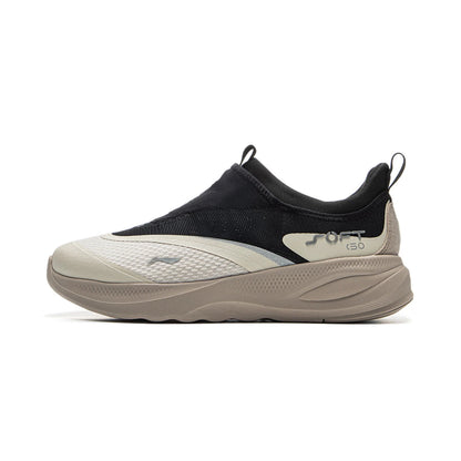 Li-Ning-chaussures de marche confortables GO 2 pour hommes, confortables, à enfiler, chaussures de sport décontractées AGLV005