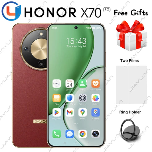 HONOR X70 5G (2025) – Smartphone AMOLED 6.79’’ Snapdragon 6 Gen 4, 8300 mAh, 80W SuperCharge
