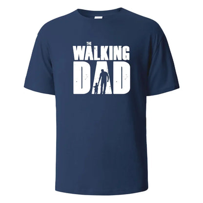T-Shirt Homme – The Walking Dad – Style Drôle & Décontracté