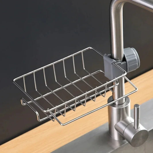 Support de Drainage suspendu pour robinet, pour évier de cuisine, salle de bains, support d'évier, étagère de rangement, organisateur d'accessoires de cuisine