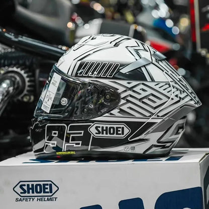 Casque Moto SHOEI X-Fourteen / X-Spirit III – Full Face Unisexe, Certifié DOT & ECE