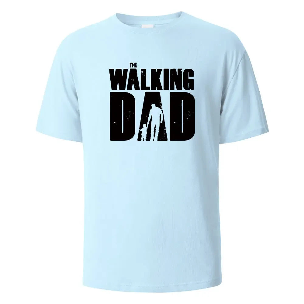 T-Shirt Homme – The Walking Dad – Style Drôle & Décontracté