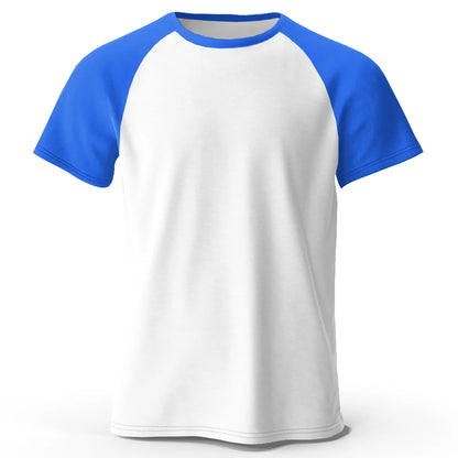 T-shirt oversize vintage – Homme & femme, manches courtes, été, fibre polyester respirante