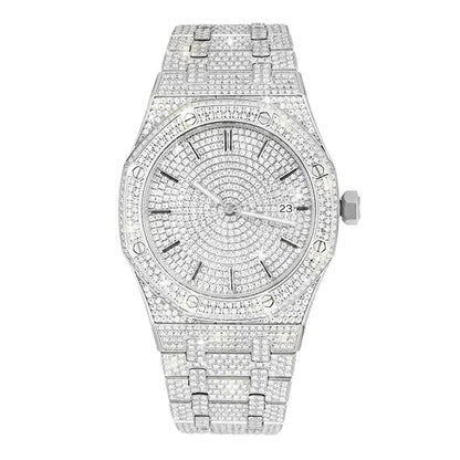 Luxury Diamond Watch – Japanese Seiko NH35 Mechanical Movement – In Stock at ParisPetitPrix.com