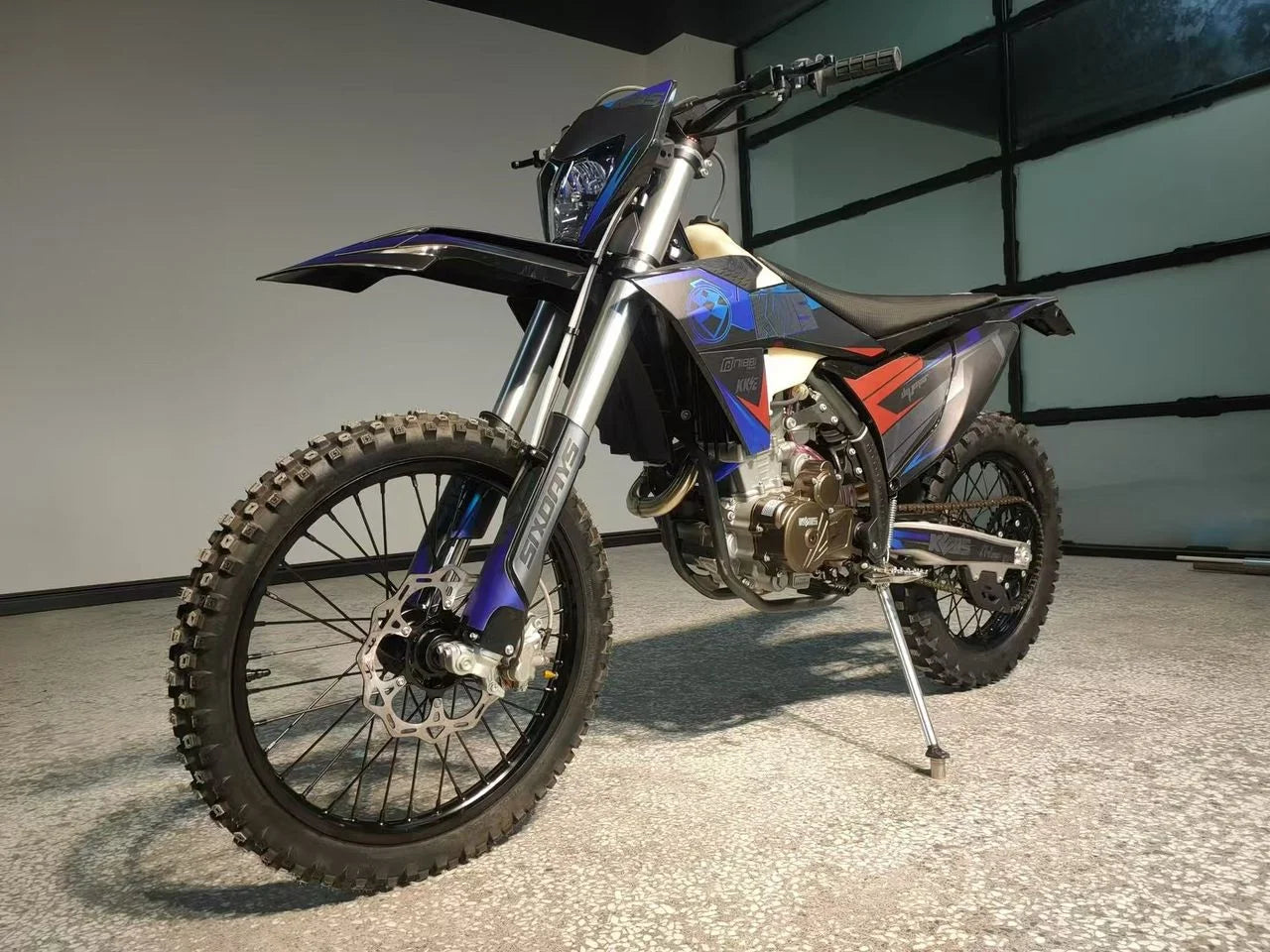 KEWS K23 YBS300 moteur tout-terrain moto 4 temps démarrage électrique 176MN monocylindre refroidi à l'eau 300cc Dirt Bike Enduro