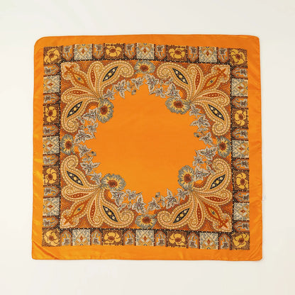 🧣 Foulard Carré Léopard LMLAVEN – Chic, Rock & Multifonction